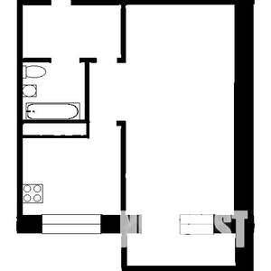 1-к квартира, вторичка, 31м2, 4/5 этаж