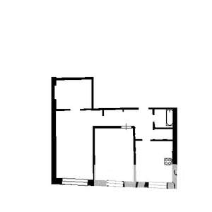 3-к квартира, вторичка, 57м2, 4/9 этаж
