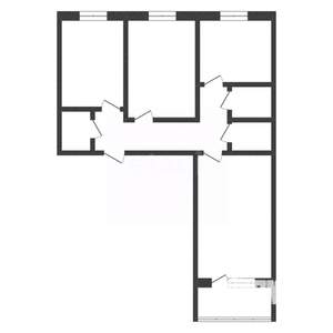 1-к квартира, вторичка, 35м2, 1/9 этаж