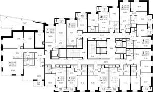 1-к квартира, вторичка, 44м2, 25/32 этаж
