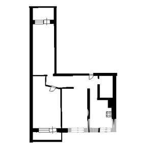 3-к квартира, вторичка, 65м2, 8/9 этаж