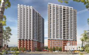 2-к квартира, строящийся дом, 68м2, 3/24 этаж