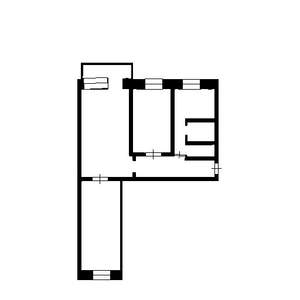 3-к квартира, вторичка, 64м2, 5/5 этаж