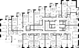 1-к квартира, вторичка, 40м2, 20/32 этаж