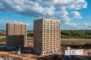 2-к квартира, строящийся дом, 52м2, 5/15 этаж