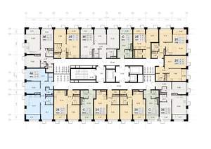 2-к квартира, вторичка, 53м2, 11/20 этаж