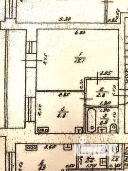 1-к квартира, вторичка, 33м2, 2/9 этаж