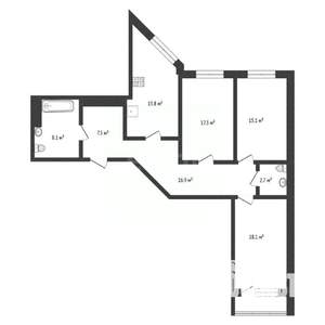 Фото квартиры на продажу (1)