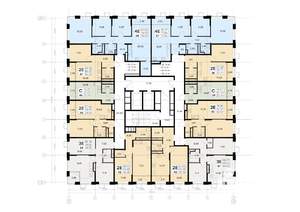 1-к квартира, вторичка, 43м2, 5/17 этаж