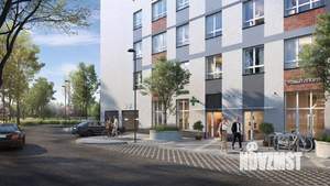 1-к квартира, строящийся дом, 35м2, 10/18 этаж