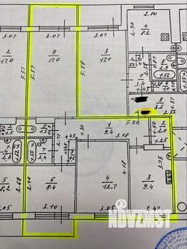 3-к квартира, вторичка, 67м2, 9/10 этаж