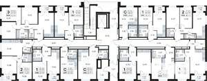 1-к квартира, вторичка, 33м2, 1/9 этаж
