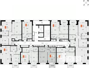1-к квартира, вторичка, 43м2, 7/10 этаж