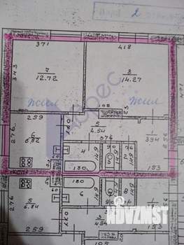 2-к квартира, вторичка, 47м2, 2/4 этаж