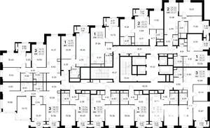 1-к квартира, вторичка, 40м2, 15/32 этаж