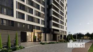 1-к квартира, строящийся дом, 39м2, 10/16 этаж