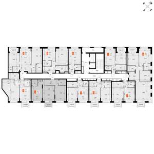 3-к квартира, вторичка, 71м2, 2/16 этаж