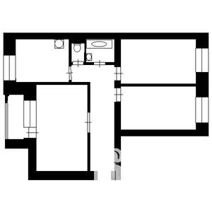 3-к квартира, вторичка, 67м2, 3/9 этаж