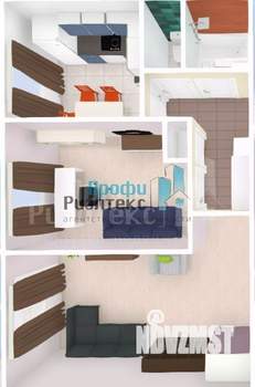 2-к квартира, вторичка, 41м2, 3/5 этаж