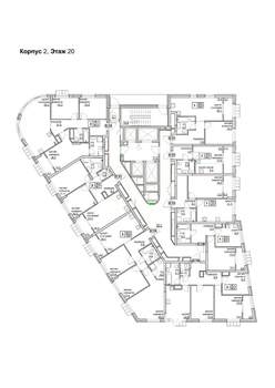 3-к квартира, вторичка, 84м2, 20/24 этаж