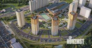 3-к квартира, строящийся дом, 74м2, 2/27 этаж
