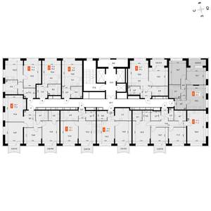 2-к квартира, вторичка, 62м2, 5/16 этаж