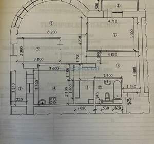 3-к квартира, вторичка, 82м2, 6/19 этаж