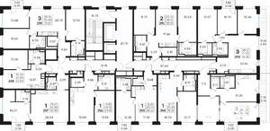 2-к квартира, вторичка, 61м2, 3/13 этаж