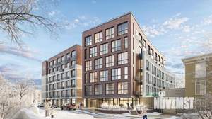 2-к квартира, строящийся дом, 66м2, 4/6 этаж