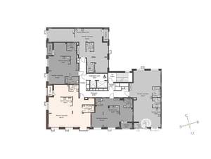 1-к квартира, вторичка, 103м2, 8/12 этаж