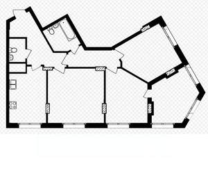 3-к квартира, вторичка, 100м2, 6/21 этаж