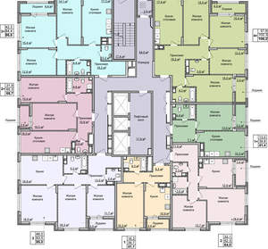 4-к квартира, вторичка, 106м2, 6/25 этаж