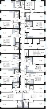 1-к квартира, вторичка, 43м2, 2/13 этаж