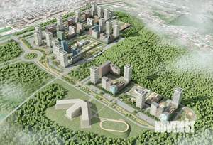2-к квартира, строящийся дом, 61м2, 2/23 этаж