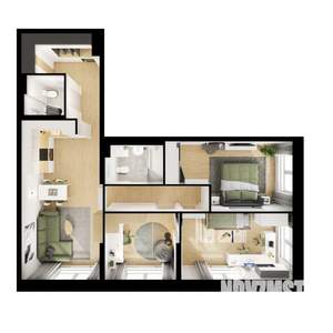 3-к квартира, вторичка, 85м2, 14/25 этаж