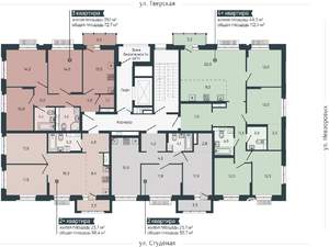 4-к квартира, вторичка, 112м2, 3/9 этаж
