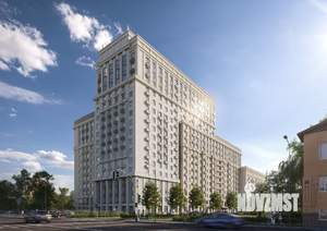 2-к квартира, строящийся дом, 90м2, 1/17 этаж