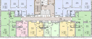 3-к квартира, вторичка, 76м2, 2/25 этаж