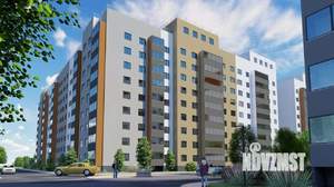 3-к квартира, строящийся дом, 77м2, 1/9 этаж