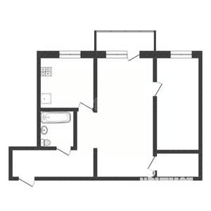 2-к квартира, вторичка, 46м2, 5/5 этаж