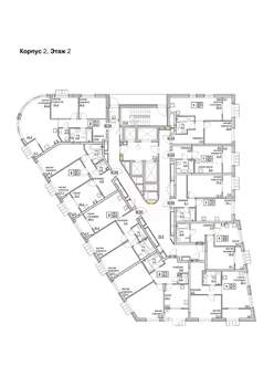 2-к квартира, вторичка, 60м2, 2/24 этаж