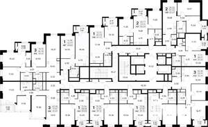 3-к квартира, вторичка, 75м2, 19/32 этаж