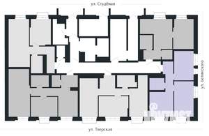 2-к квартира, вторичка, 50м2, 1/9 этаж