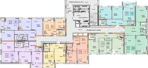 2-к квартира, вторичка, 65м2, 7/25 этаж