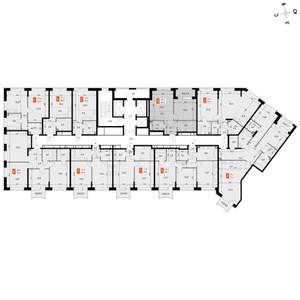 2-к квартира, вторичка, 50м2, 2/16 этаж