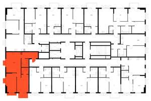 2-к квартира, вторичка, 58м2, 15/25 этаж