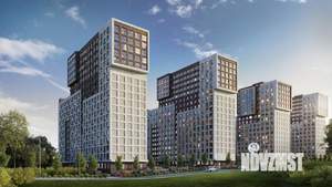 1-к квартира, строящийся дом, 59м2, 12/18 этаж