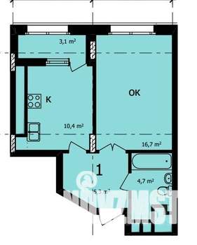 3-к квартира, строящийся дом, 100м2, 8/21 этаж