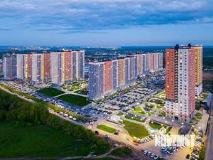 1-к квартира, строящийся дом, 31м2, 23/25 этаж