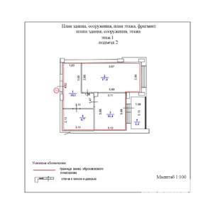 1-к квартира, вторичка, 48м2, 1/10 этаж